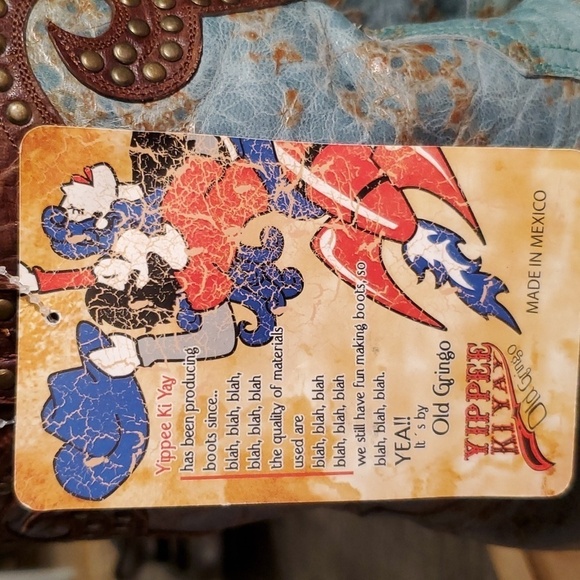 ♥️ NWOB OLD GRINGO STUD BOOTS - Picture 6 of 15